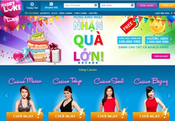 Nhà cái cá cược HappyLuke