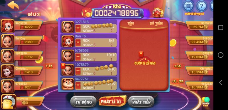 Những lý do app bom lì xì tại CF68 hút người chơi nhất