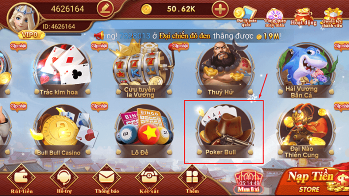Những nguy cơ lúc Hack Poker Bull tại Game cf68