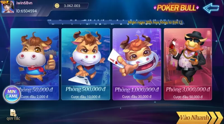 Có phần mềm hack poker bull không?