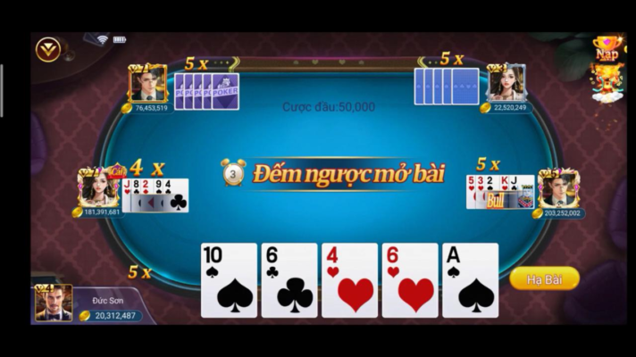 Nắm rõ luật chơi và nguyên tắc của Poker Bull