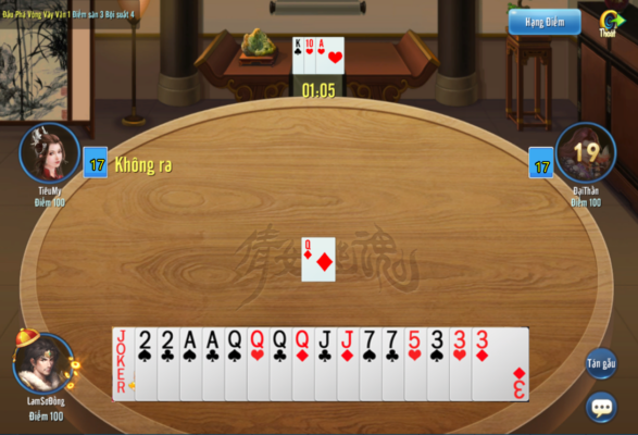 Cách chơi game bài đấu địa chủ
